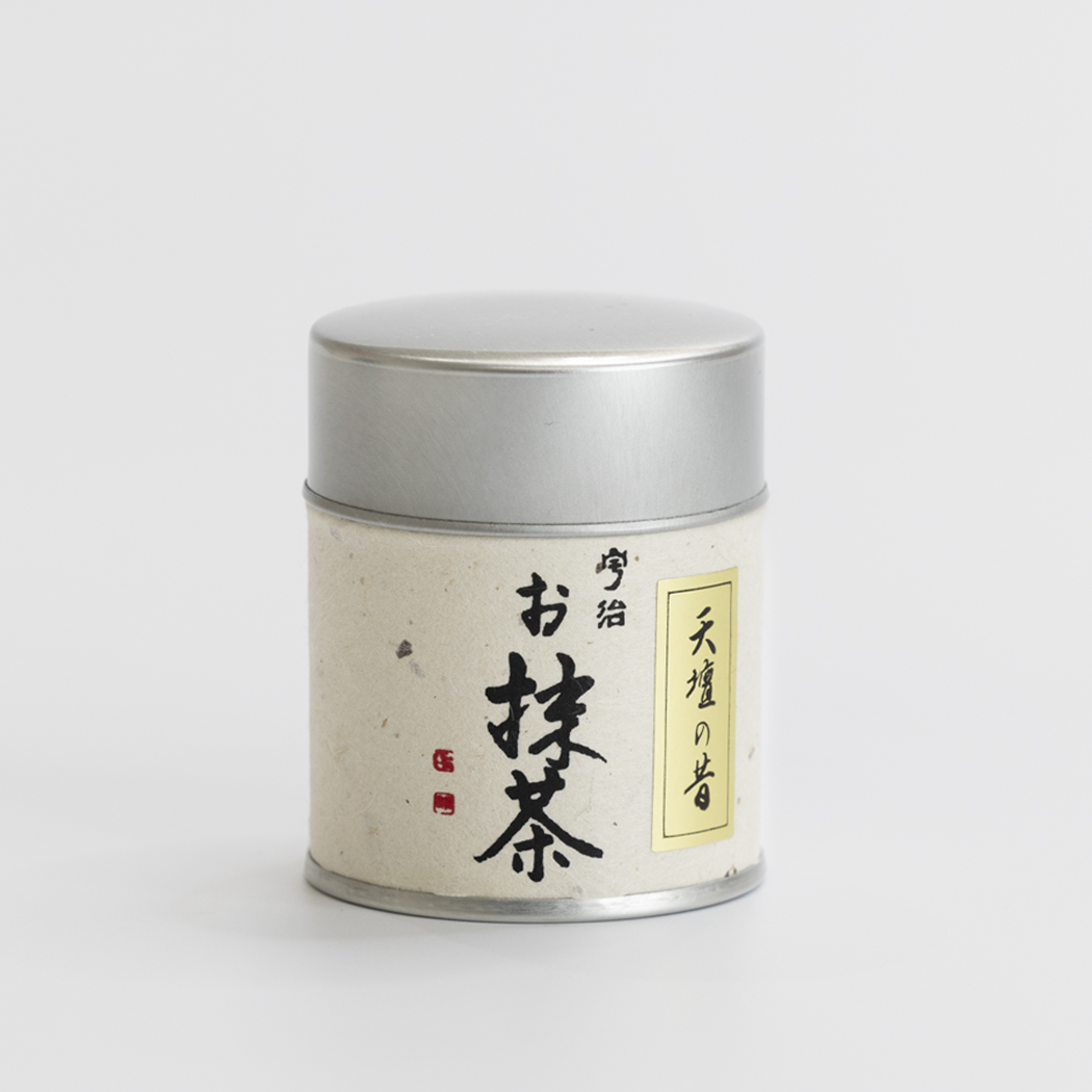 【抹茶】天壇（てんだん）の昔　30g缶入