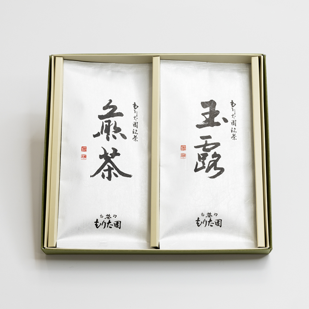 【ギフト】玉露100g・煎茶100g箱入