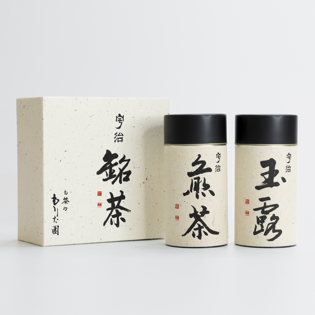 【ギフト】玉露160g・煎茶160g2缶入