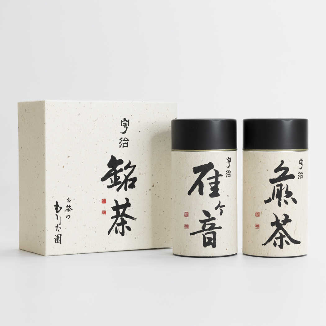 【ギフト】煎茶160g・雁ヶ音140g2缶入